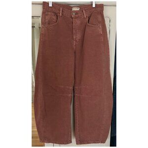 Free People Good Luck Barrel Leg Jeans - Sz 27